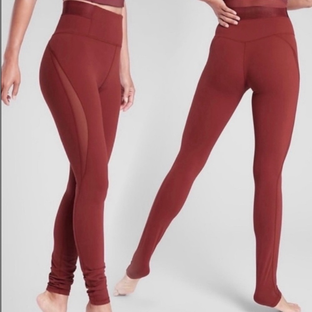 Athleta Aura Heel Tight High Rise Legging | S | Like New